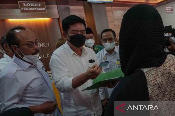 Menteri ATR/Kepala BPN sidak pelayanan kepengurusan pertanahan di Pemalang