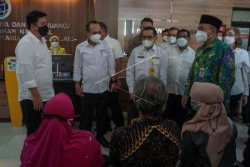 Menteri ATR/Kepala BPN sidak pelayanan PTSL