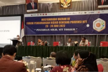 FPRB didorong BNPB optimalkan edukasi penanganan bencana di NTT