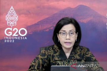 Sri Mulyani sebut APBN Mei surplus Rp132,2 triliun