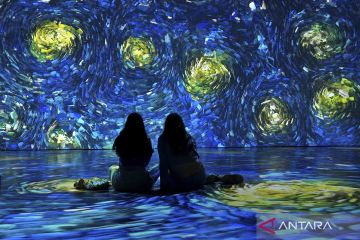 Keren! Pameran karya seni Van Gogh dalam tiga dimensi