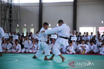 Ratusan karateka tradisional ikuti Kejurnas piala Menpora di Kalsel