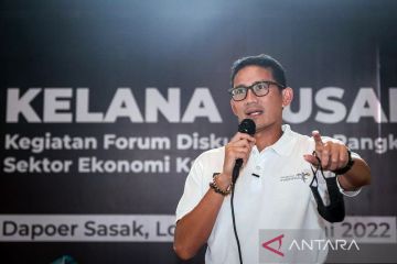 Sandiaga motivasi pelaku usaha ekraf pasarkan produk secara digital