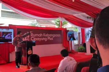 Resmikan Rumah Kebangsaan Kapolri pesankan persatuan dan kesatuan