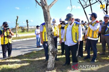 Menteri PUPR akan optimalkan penghijauan di kawasan Sirkuit Mandalika