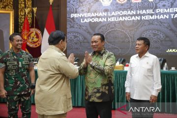 BPK: Pencapaian opini WTP Kemhan-TNI prestasi yang pantas dibanggakan