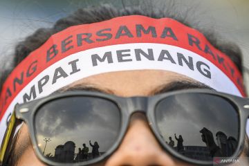 Aksi mahasiswa tolak RKUHP