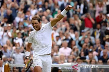 Nadal melaju ke babak kedua Wimbledon 2022