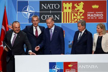 Turki dukung Finlandia dan Swedia gabung NATO