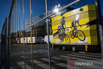 Kopenhagen bersiap jelang dimulainya Tour de France 2022