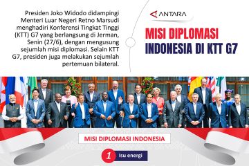 Misi diplomasi Indonesia di KTT G7