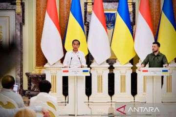 Presiden Jokowi tawarkan bawa pesan dari Zelenskyy untuk Putin