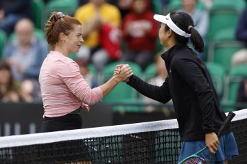 Aldila Sutjiadi terhenti di babak pertama Wimbledon