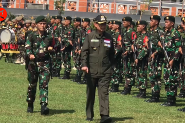 Bupati Majalengka lepas 1.450 pasukan Yonif 321 ke Papua