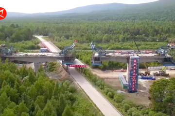 China bangun jalur kereta cepat lintasi kawasan permafrost
