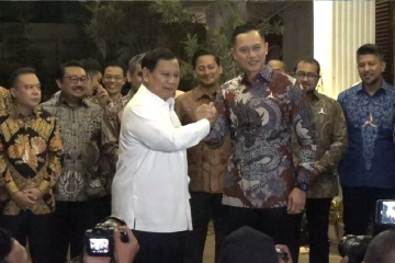 Demokrat-Gerindra kompak lanjutkan komunikasi politik yang erat