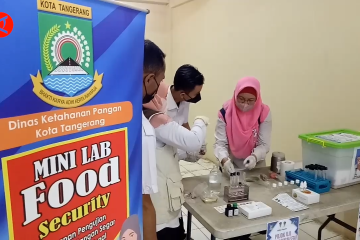 DKP Kota Tangerang siagakan pojok uji keamanan pangan di pasar