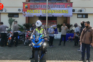 Polres Temanggung amankan 401 sepeda motor berknalpot brong