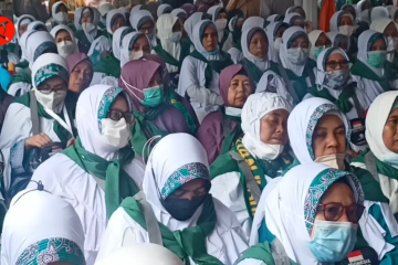 Jamaah calon haji Kota Cilegon terima uang saku Rp 500 ribu per orang