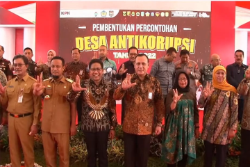 KPK resmikan desa percontohan antikorupsi 2022