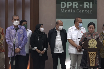 KPU temui pimpinan DPR, sepakat tahapan pemilu dimulai 14 Juni