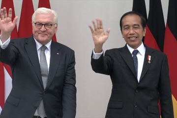 Peringati 70 tahun hubungan diplomatik, Presiden Jerman temui Jokowi