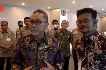 Sinkronkan tugas, ZulkifIi Hasan kunjungi Syahrul Yasin Limpo