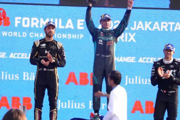 Mitch Evans juara perdana Formula-E seri Jakarta