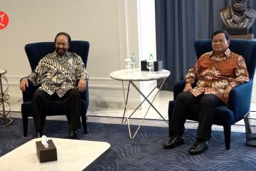 Prabowo dan Surya Paloh berkomitmen jaga stabilitas nasional
