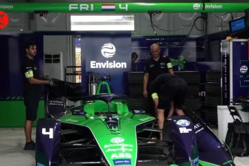 Seperti ini suasana jelang Formula E esok hari