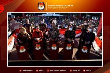 Tahapan Pemilu 2024 resmi diluncurkan