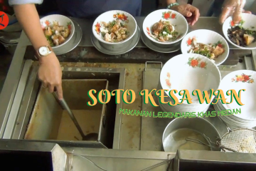 Mencicipi Soto Kesawan, makanan legendaris khas Medan