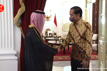 Terima kunjungan Menlu Arab Saudi, presiden bahas haji hingga ekonomi