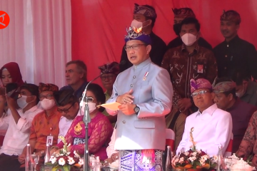 Tito Karnavian lepas pawai 2.400 seniman di Denpasar