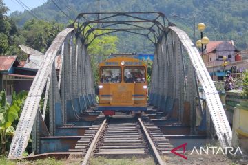 KA legendaris Ranah Minang kembali jajal rel Sawahlunto-Muaro Kalaban