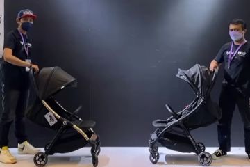 Hybrid rilis dua stroller terbarunya di pameran Mommy N Me 2022