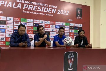 Arema FC siap lakoni babak semi final Piala Presiden 2022