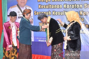 Wakil kepala staf TNI AL jadi warga kehormatan Keraton Sumenep