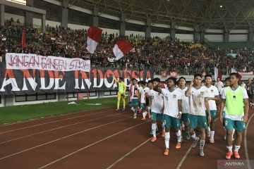Indonesia unggul 6-0 atas Brunei Darussalam babak pertama
