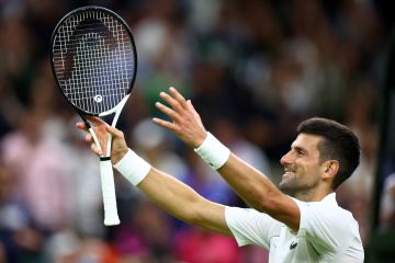 Djokovic ke perempat final Wimbledon setelah tercuri satu set