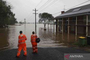 Ribuan lagi korban banjir di Sydney dievakuasi meski badai mulai reda
