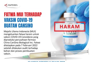 Fatwa MUI terhadap vaksin COVID-19 buatan CanSino