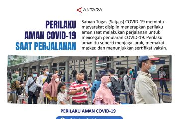 Perilaku aman COVID-19 saat perjalanan