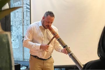Musisi 'didgeridoo' promosikan budaya Aborigin di Indonesia