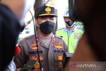 Presiden Jokowi menjadi Inspektur Upacara HUT Ke-76 Bhayangkara