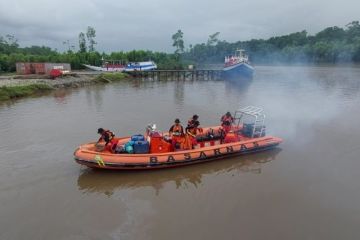 Tim SAR cari 11 ABK KM Usaha Baru yang hilang di perairan Amar Mimika