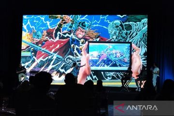 Mural "Thor" berteknologi AR hadir di terowongan Kendal, Jakarta