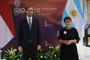 Menlu Indonesia-Argentina bahas peningkatan kerja sama bilateral