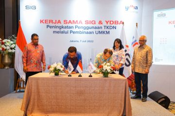 Semen Indonesia dan YDBA sinergi dukung penggunaan produk dalam negeri