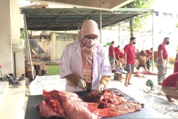 Pemkot Jakpus pastikan daging kurban yang didistribusikan layak